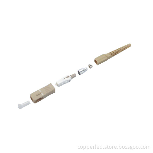 Fiber Optic Connector Sc Type Multimode Simplex (CL-CSC-MMS)